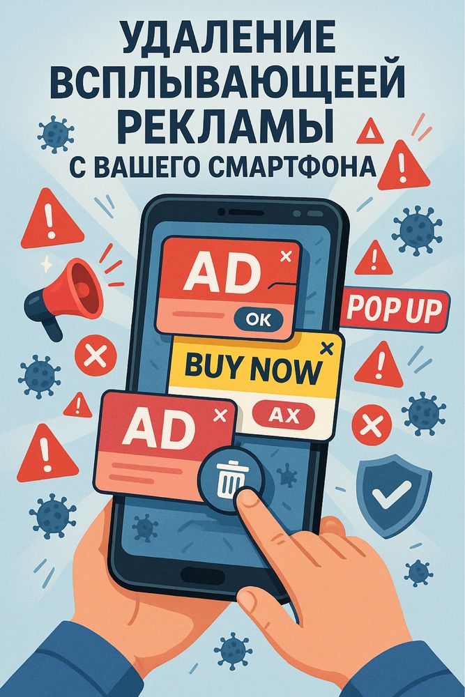Очистка смартфона от сплывающих реклам