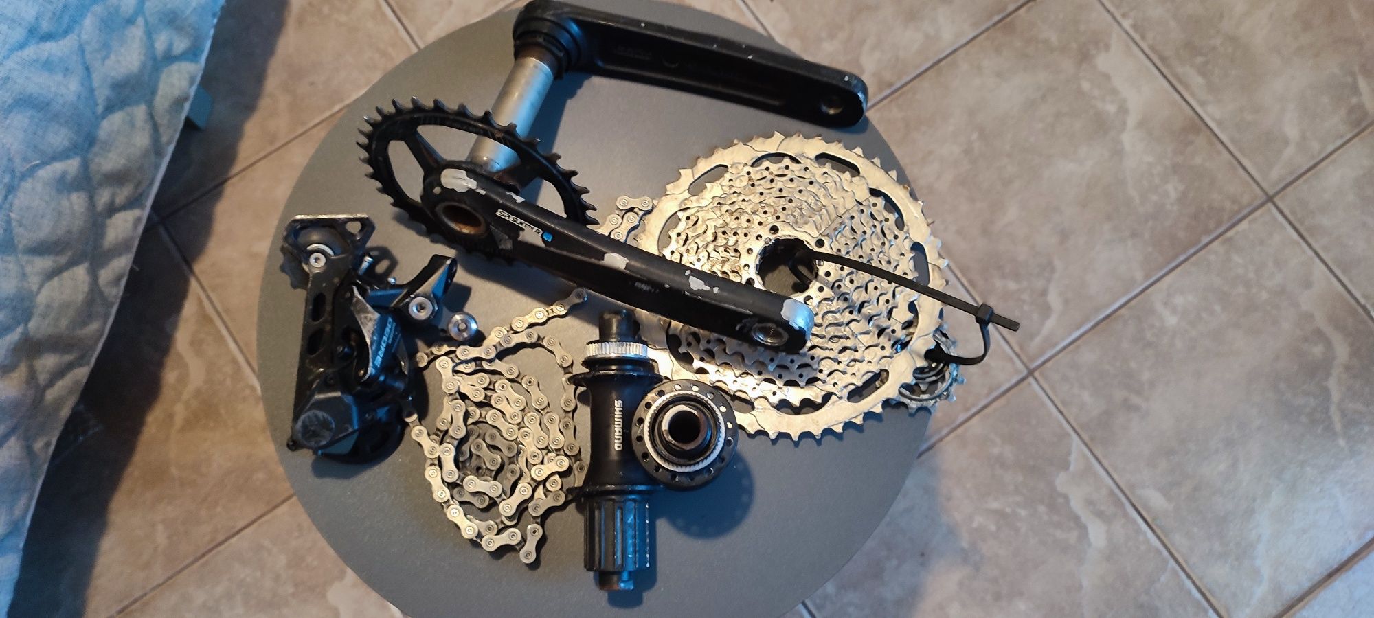 Групсет MTB  Shimano Deore 1x10 + две главини