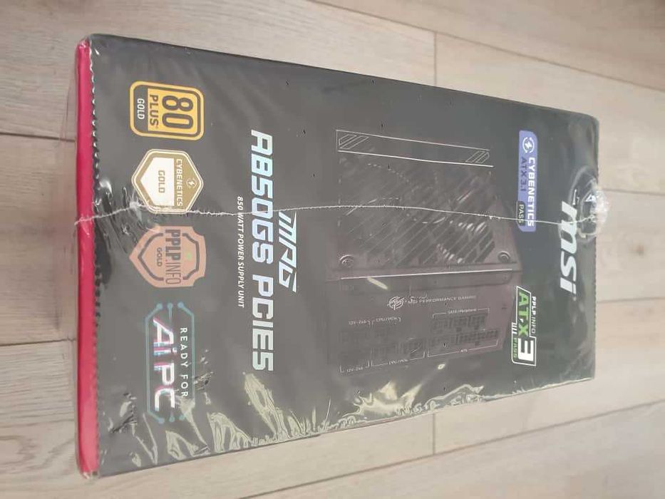 Sursa PC Desktop MSI MPG A850GS 850W Gold Sigilata ATX 3.1 PCIe 5.1