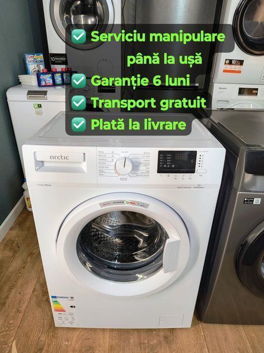 Mașini de spălat rufe Whirlpool A+++ – Garanție