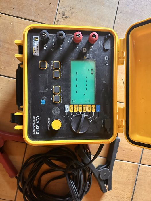 Chauvin Arnoux -Micro-Ohmmeter, CA 6240