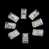 Конектора RJ45 (50 шт) Cat 5E. Качественные. Алматы.