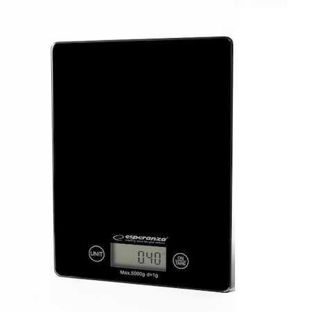 Cantar de bucatarie cu afisaj digital, capacitate 5 kg, negru,nou