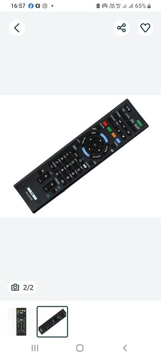 Telecomanda LCD Sony RM-ED052. Nu merge la Dvd bluray player