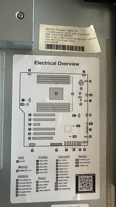 Работна станция Dell Precision T3510 + монитор Dell 22”