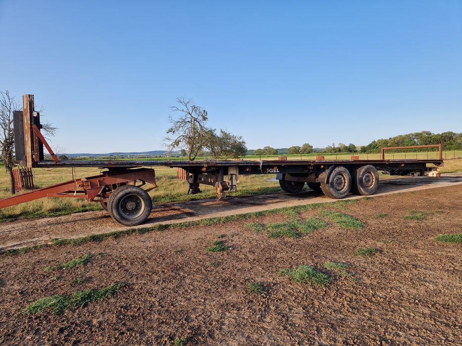 Trailer baloți cu doly