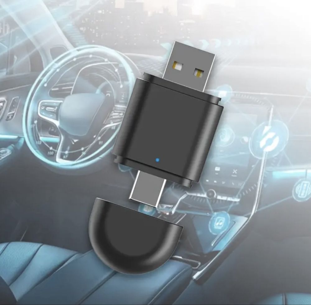 Безжични адаптери 2в1 за Apple CarPlay и Android Auto