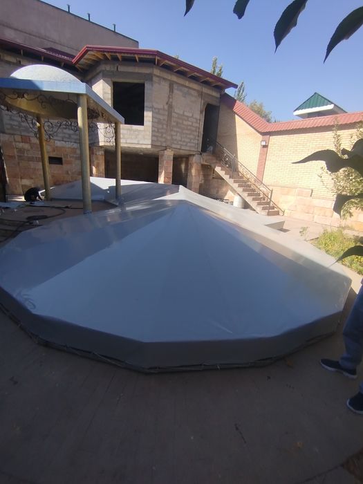 Бассейн установка киламиз