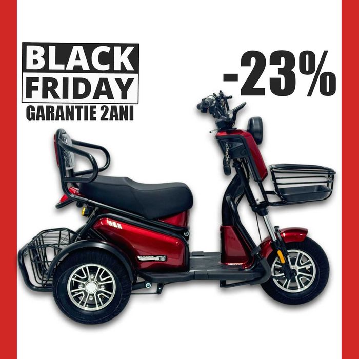 Tricicleta electrica OFERTA 23% BF adulti varstnici LONG RANGE 60v20ah