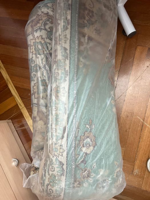 Продам ковер шерстяной Зеленый размер 2/3