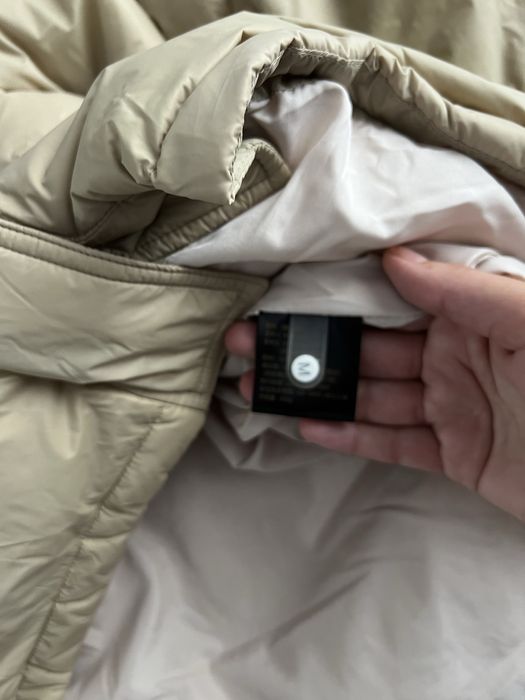 Geaca puf cu guler blana naturala