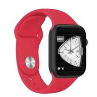 Smartwatch. Apeluri/Mesaje pe ceas. Notificări. Sănătate&Fitness. Roșu