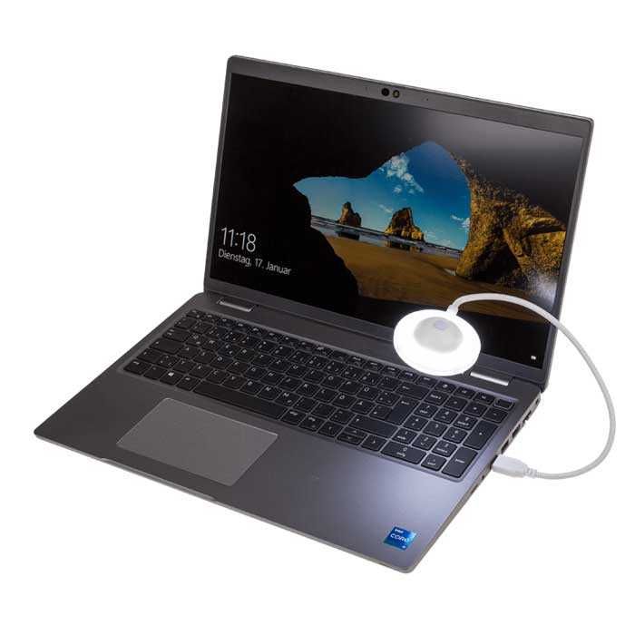 USB лампа летяща чиния с LED светлина