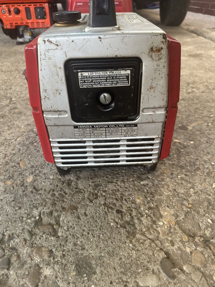 Camping generator honda rulote