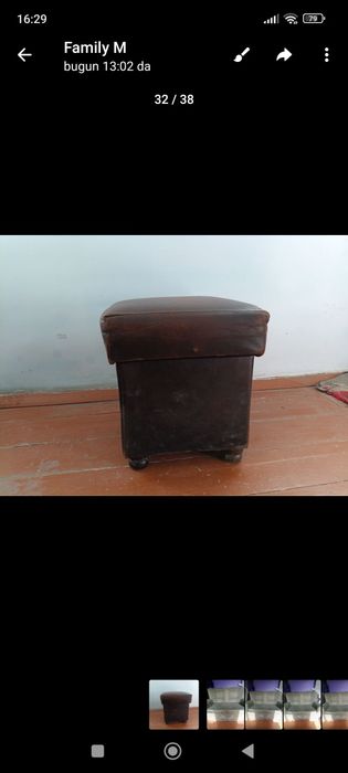 Пуфик столик сотилади