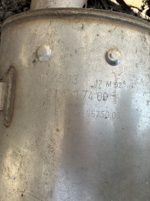 Toba/eșapament Mercedes C/GLC/