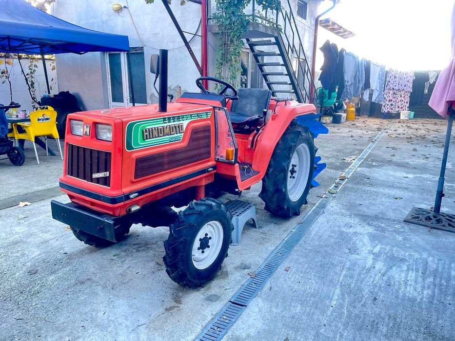 Tractor-tractoras Japonez HINOMOTO N209 ,4X4 , plug + FREZA !