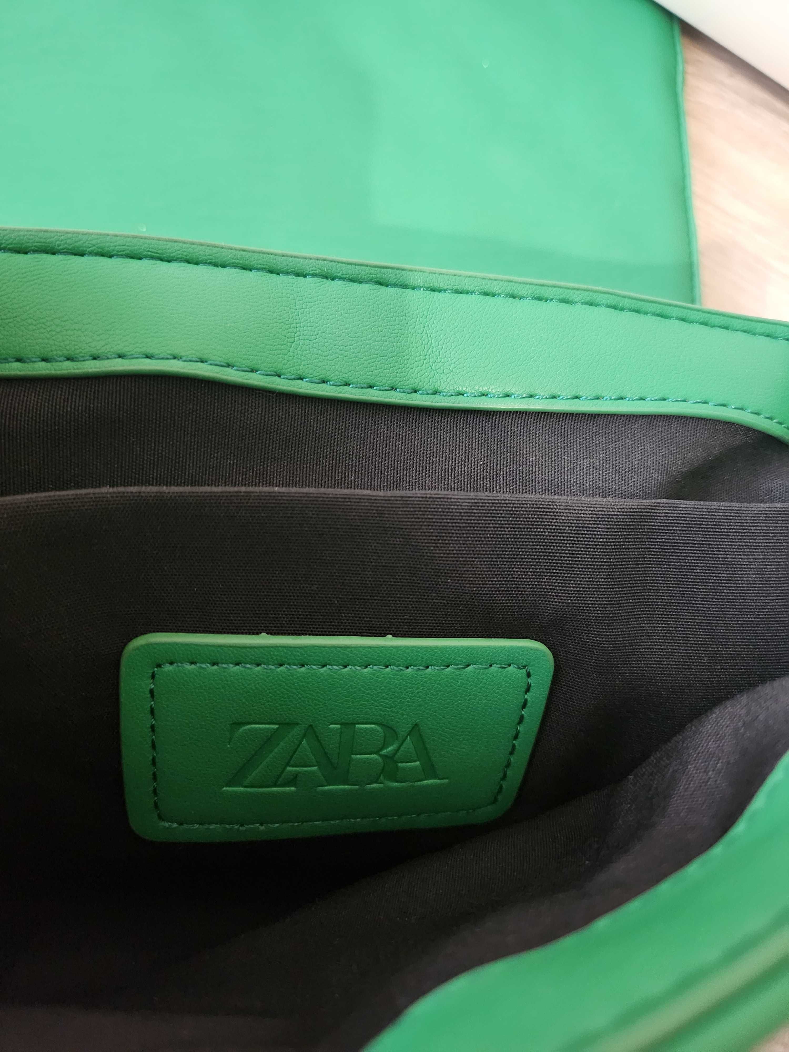 Зелена Чанта Zara Зара