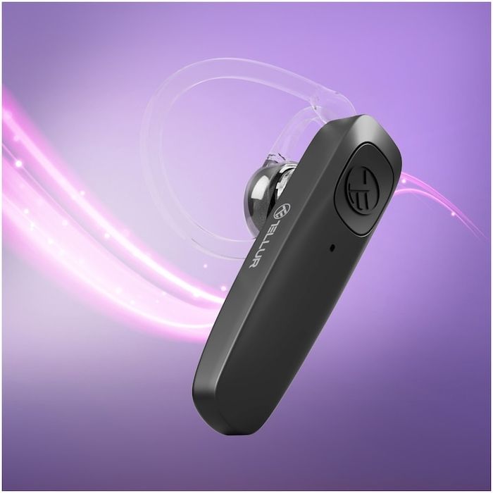 Casca bluetooth Tellur vox 155, multipoint, negru, noise cancelling