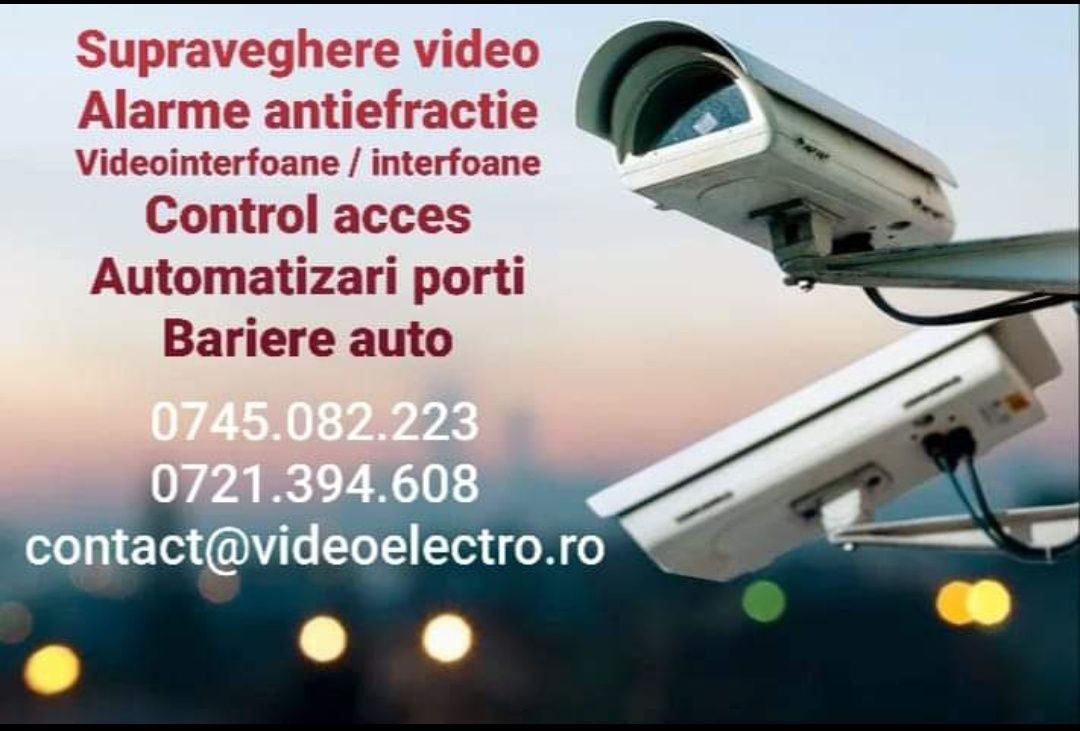 Videointerfon, interfon, instalare videointerfon casa, vila sau bloc