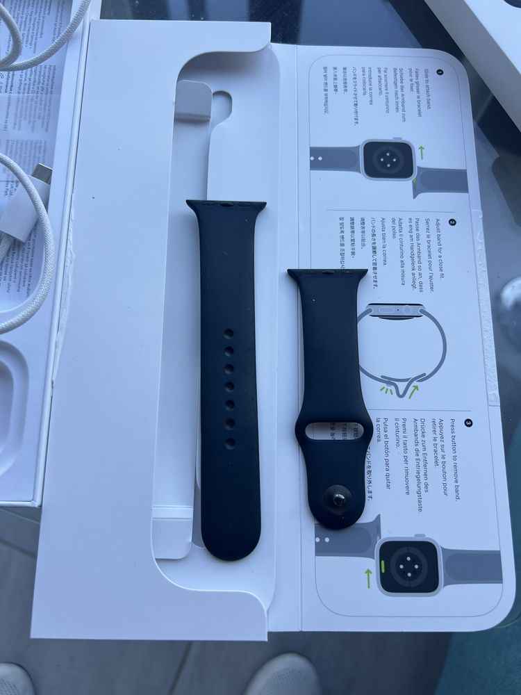 Часовник Appel Watch S9 41mm/батерия 100%/Отличен/ гаранция Yettel !