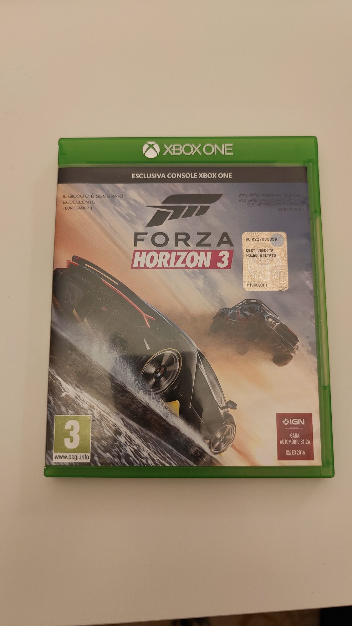 FORZA horizon 3 xbox one