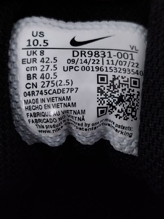 Adidasi originali Nike nr.42.5