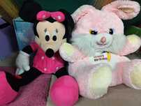 Plusuri mari Minnie și Iepuraș(Minnie este vândută)