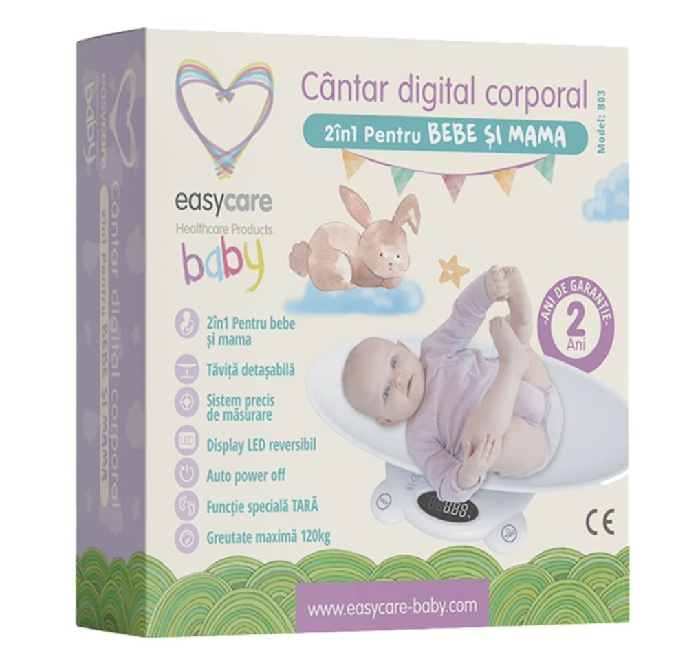 Cantar digital pentru bebelusi