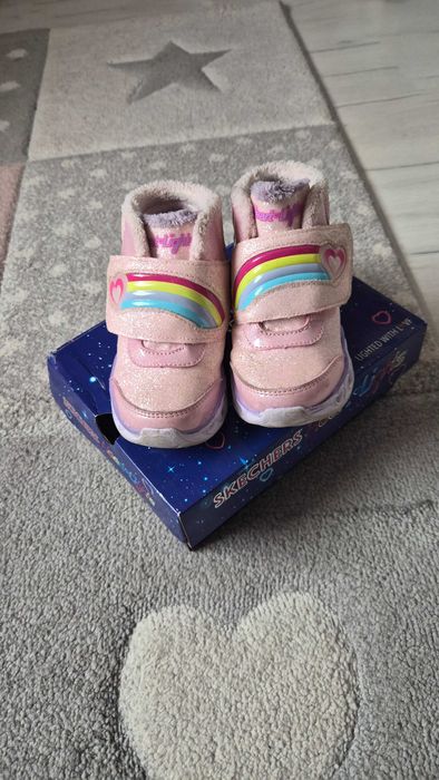 Детски светещи боти Skechers