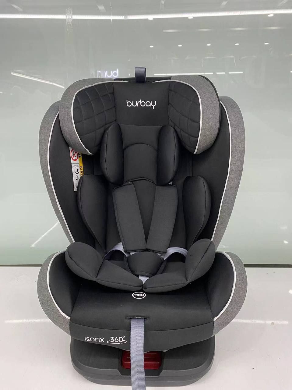 Автокресло детское 360 градус Isofix bolalar avtokreslosi avto sidenya