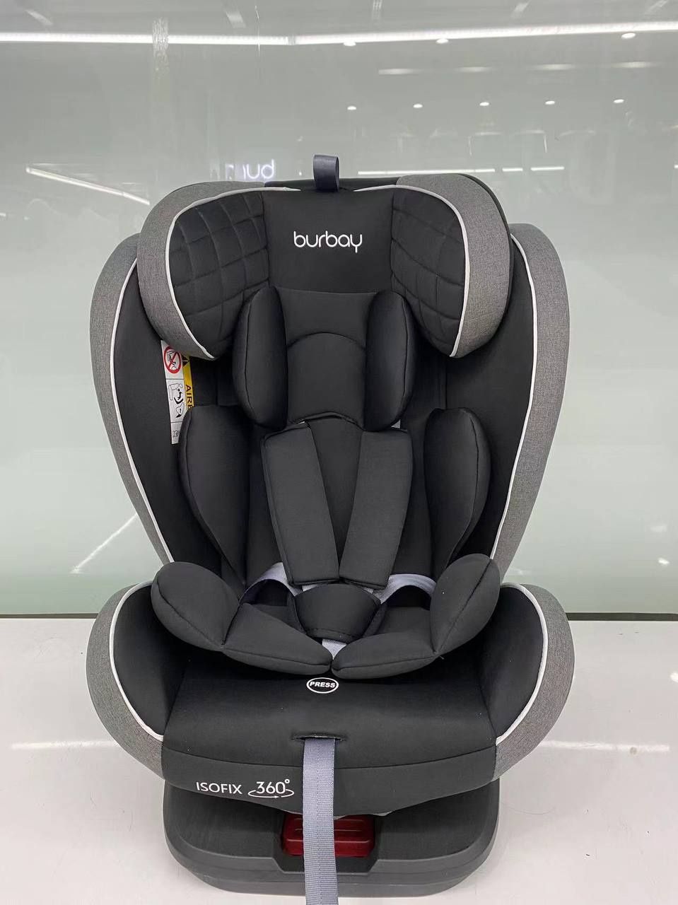 Автокресло детское 360 градус Isofix bolalar avtokreslosi avto sidenya