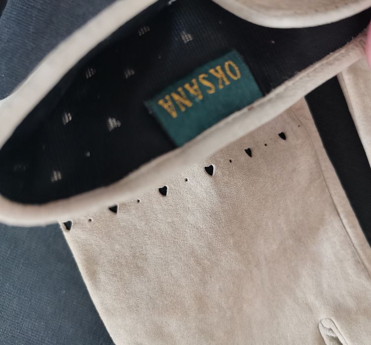 Дамски кожени ръкавици