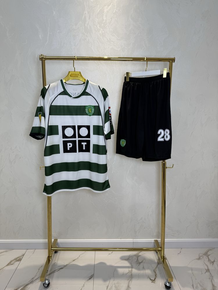 Yozuvli Retro forma BEPUL dostavka Ronaldo Sporting