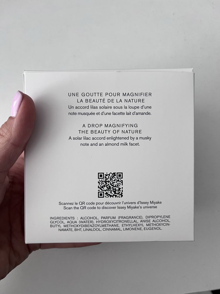 Issey Miyake a drop dissey