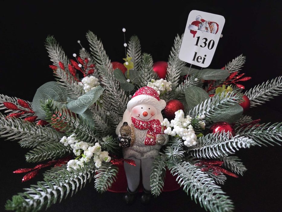 Aranjamente de masa si decoratiuni de Craciun