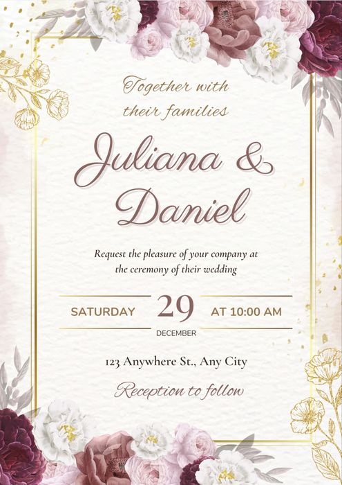 Invitatie nuntă digitală