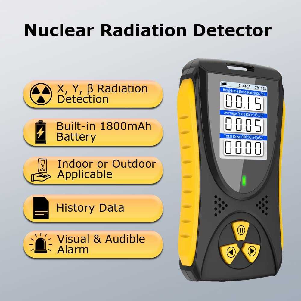 Detector radiatii nucleare dozimetru G.M.radiatii: beta,gamma, X.