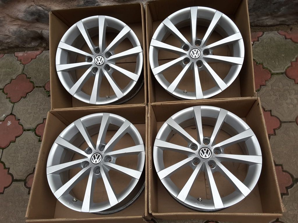 jante aliaj 17;5x112; Vw Passat b6,b7,b8,CC,Alltrack,Tiguan,Golf 5,6,7