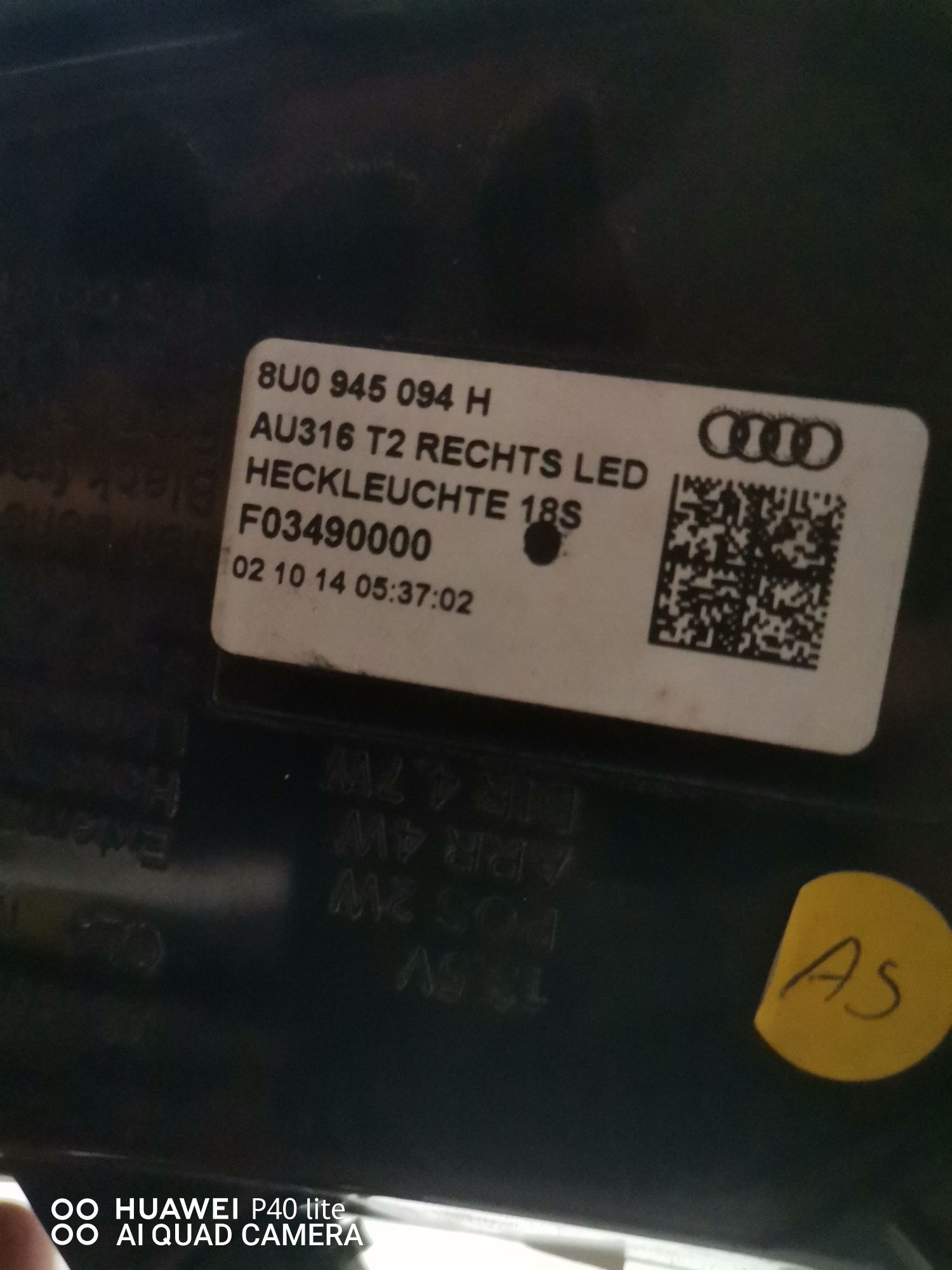 Stop dreapta Audi Q3 8U0 full led 2015