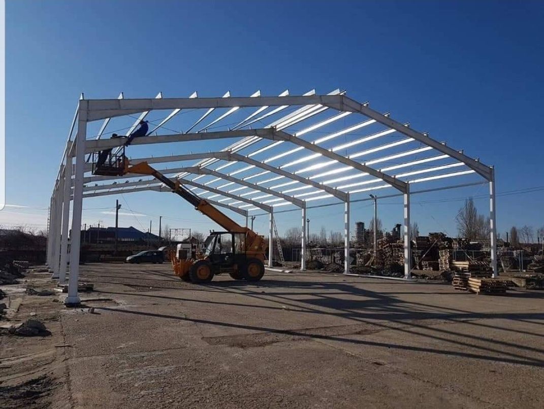 Vand structura hale metalică 12x30x4x4,5x5 m 7600e