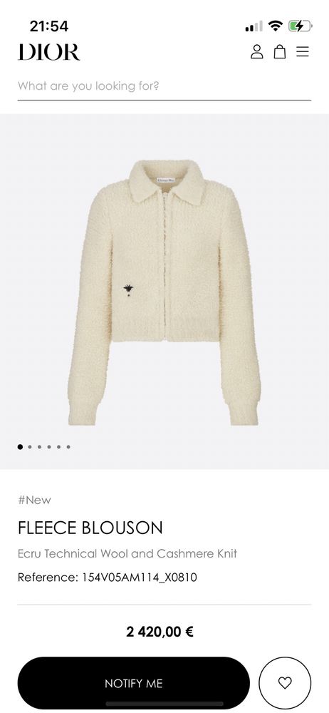 Dior жилетка и шапка