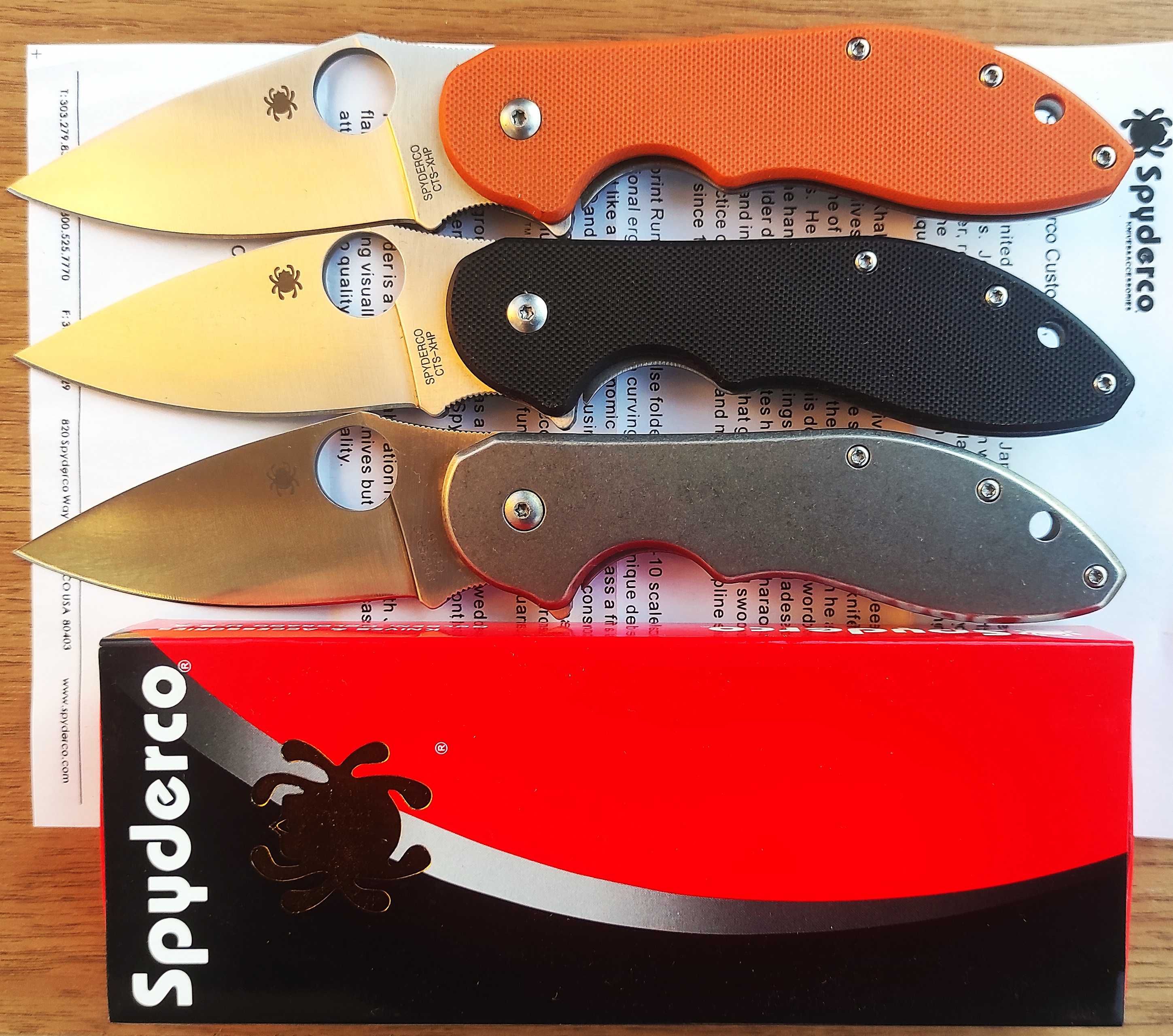 Сгъваем нож Spyderco Domino C172