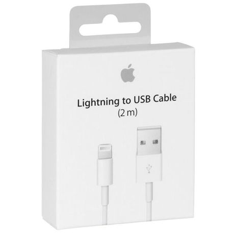 Нов Кабел 2м USB Lightning айфон iPhone 5S 6 6S SE 7 8 X XS 11 11Pro