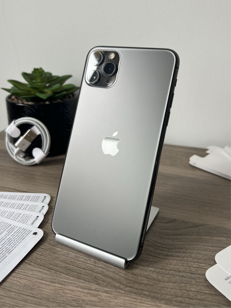 iPhone 11 PRO MAX, 256GB, Gray, ОТЛИЧЕН, 100% батерия, ГАРАНЦИЯ!