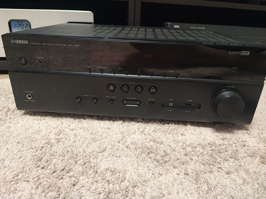 Av ресивер Yamaha rx v385.