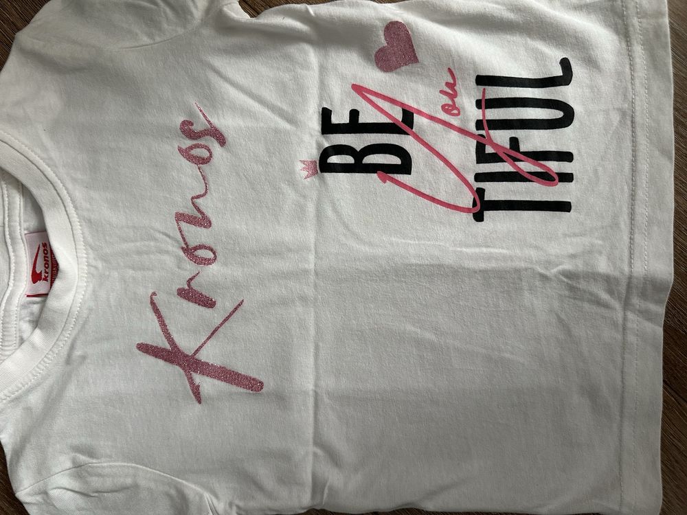 Kronos tricou fete alb
