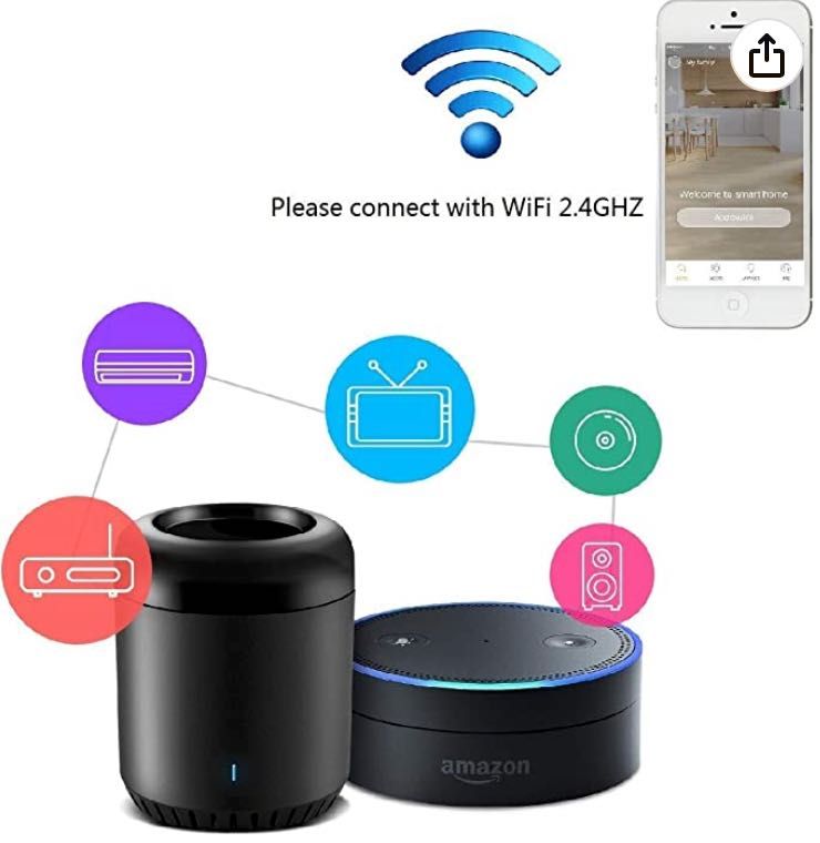 Универсално WI-FI ДИСТАНЦИОННО (контрол на всичко от телефона)