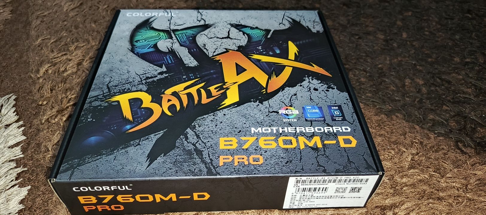 Продам новая материнская плат DDR4 B760M-D PRO V20 LGA 1700