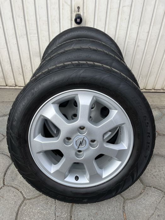 Jante aliaj 4x100mm, 185/65 R15 Opel Astra, Corsa, Meriva, Tigra, Adam